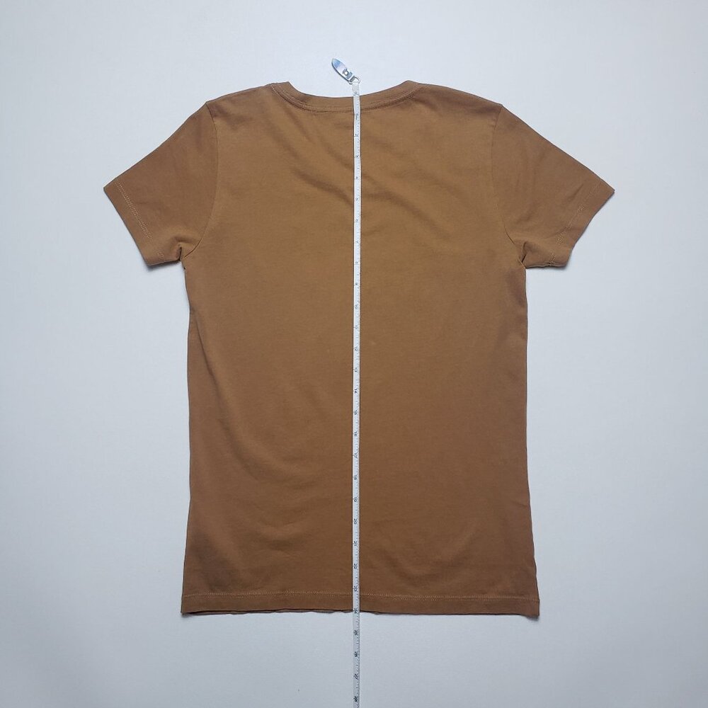 J.Crew Factory Collector's Tee Sequin Fall Leaves Graphic Tee Women's XS Mustard - Picture 9 of 16